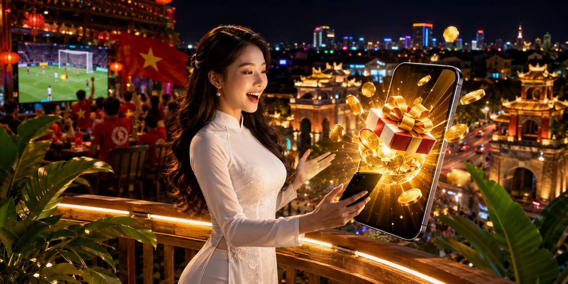 Người phụ nữ mặc áo dài truyền thống Hà Nội — biểu tượng văn hóa Việt trong không khí thể thao