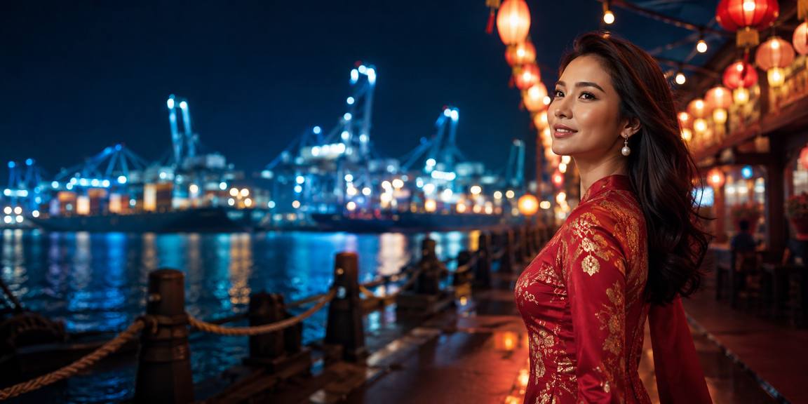 Phụ nữ Việt Nam mặc áo dài xem thể thao — hình ảnh cá cược thể thao thân thiện người Việt